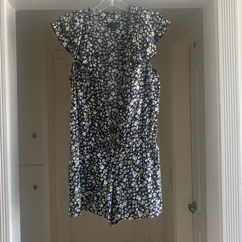 F21 Flower Romper